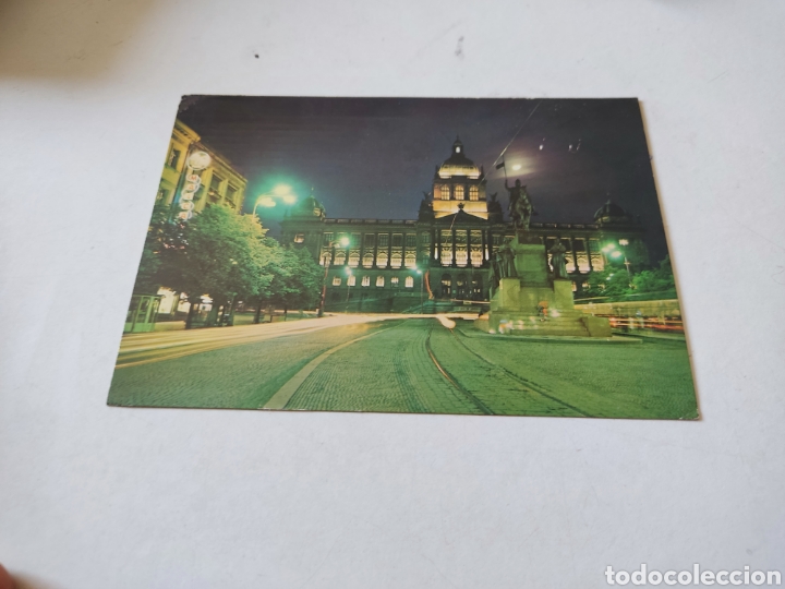Postales: Postal Praga museo Nacional - Foto 1