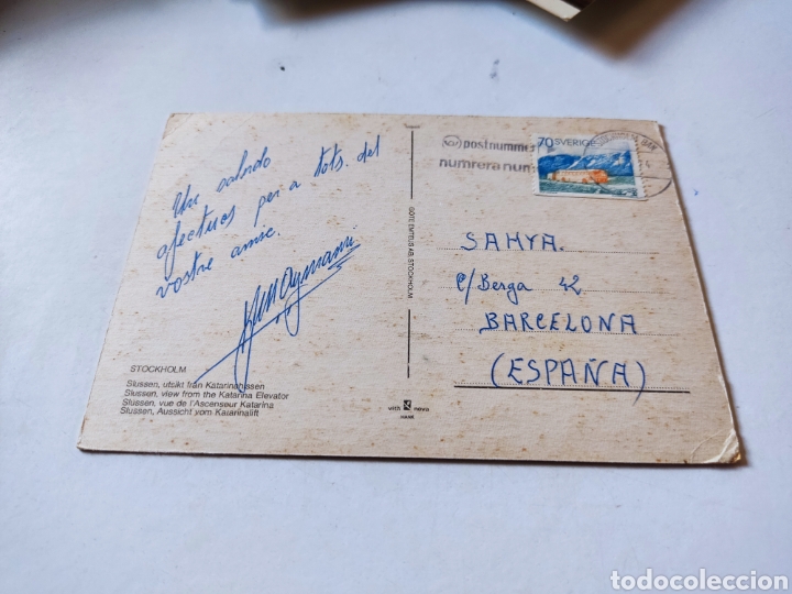 Postales: Postal Estocolmo, Suecia - Foto 2