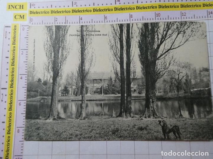 Cartoline: ANTIGUA POSTAL DE FRANCIA. BOIS DE VINCENNES PAVILLON LES FORETS. PERRO. 75