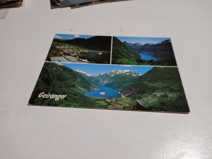 Postales: Postal Geiranger noruega - Foto 1