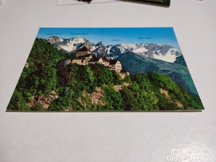 Postales: Postal Vaduz castillo y monta&ntilde;as - Foto 1