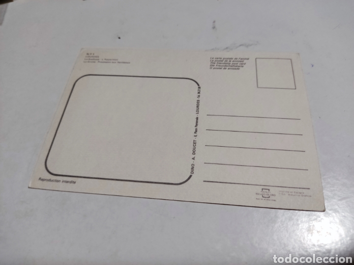 Postales: Postal Lourdes - Foto 2