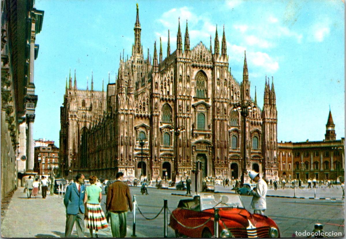 Postales: Italia - Milano - Il Duomo - Ed. Pace & C. n&ordm; 013 - 150x104mm - Guardia Urbano Multando