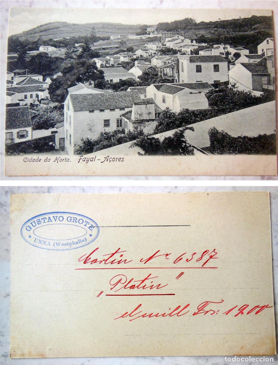 Postais: Cidade da Horta. Fayal. A&Ccedil;ORES (Azores, Portugal)