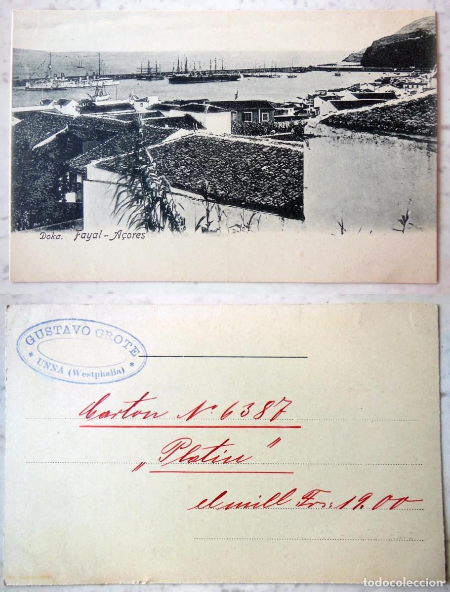 Postais: Doka. Fayal. A&Ccedil;ORES (Azores, Portugal)