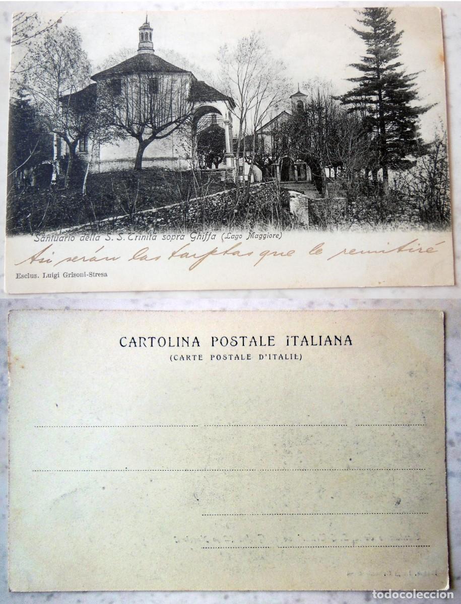 Postais: Santuario della S S Trinita sopra Ghiffa (Lago Maggiore). Italia