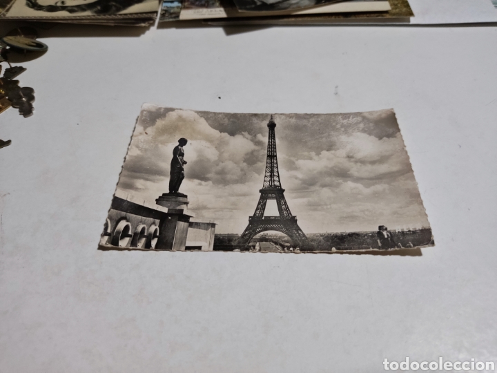 Postales: Postal antigua Paris Torre Eiffel - Foto 1