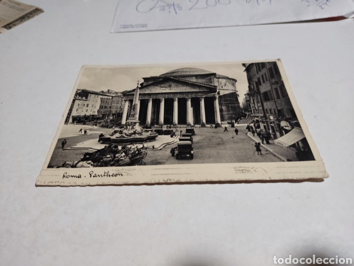 Postales: Postal Roma pantheon - Foto 1