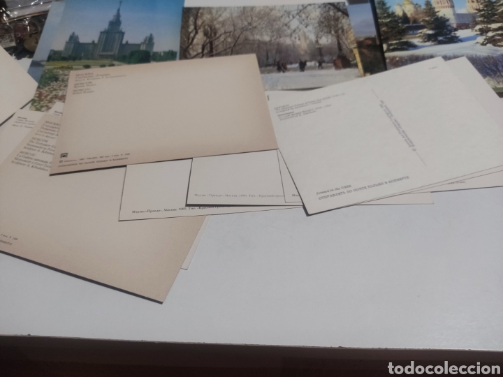 Postales: 18 Postales Mosc&uacute;, Rusia - Foto 4