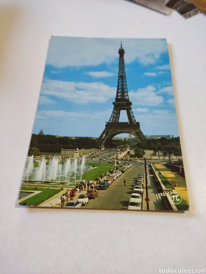 Postales: Postal Paris la Torre Eiffel - Foto 1