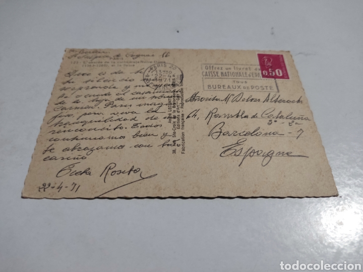 Postales: Postal Paris - Foto 2