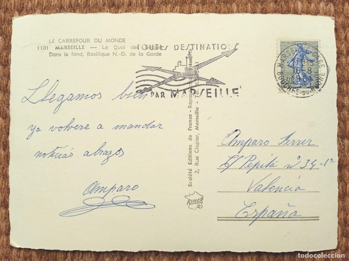 Postales: FRANCIA - MARSELLA - MARSEILLE - Foto 2