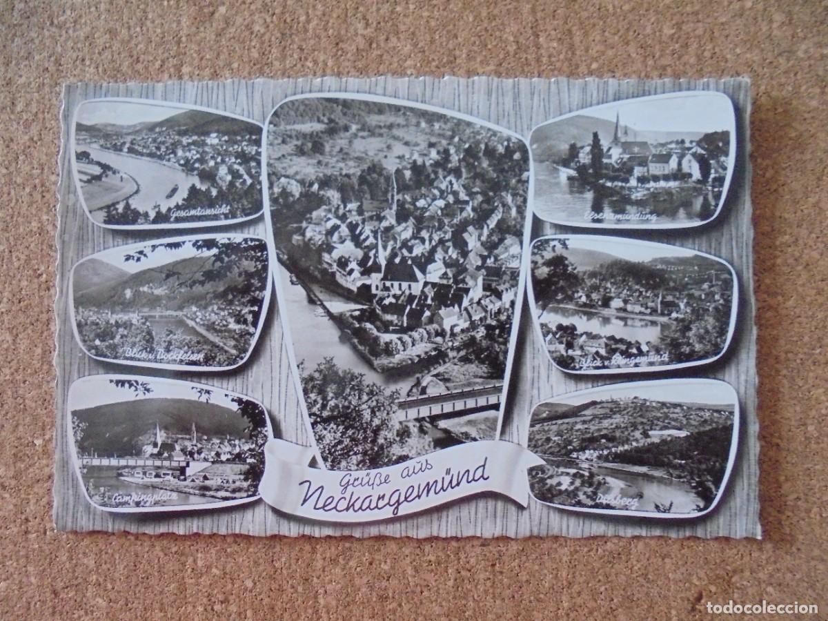 Postkarten: NECKACGEM&Uuml;ND. ALEMANIA. POSTAL ESCRITA DE LOS A&Ntilde;OS 50.
