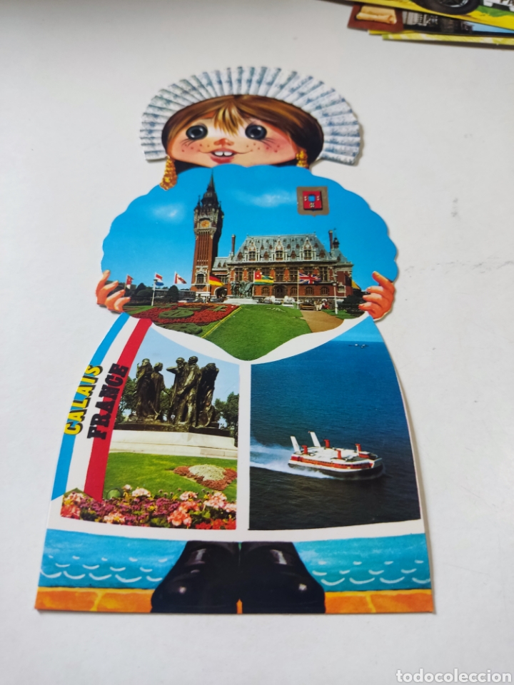 Postales: Postal troquelada, calais Francia - Foto 1