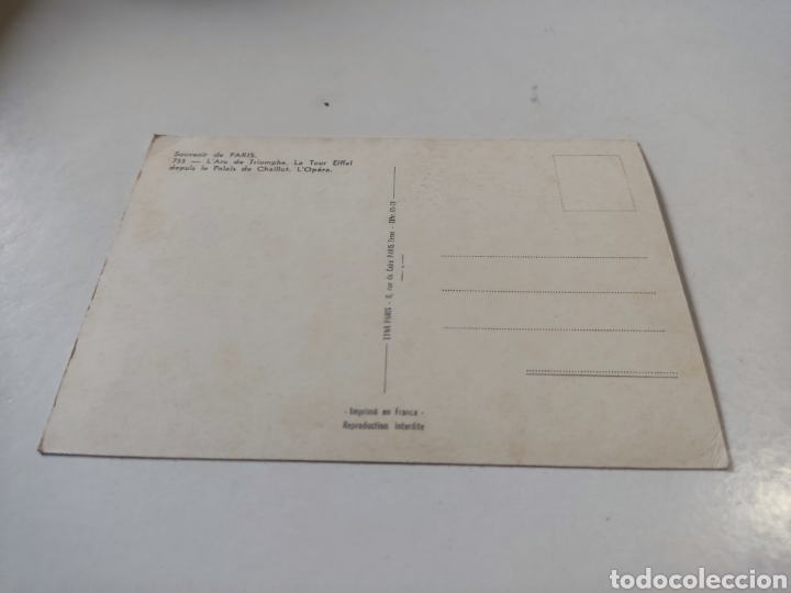 Postales: Postal Paris - Foto 2