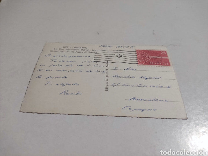 Postales: Postal lausanne - Foto 2