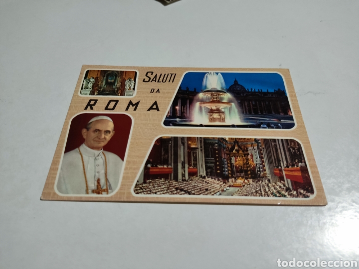 Postales: Postal Roma papa - Foto 1