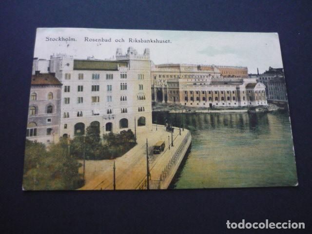 Postales: ESTOCOLMO SUECIA POSTAL - Foto 1