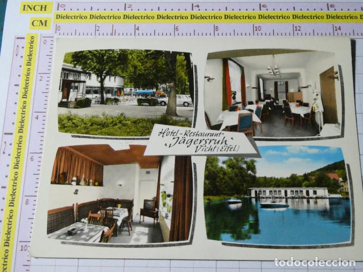 Postcards: POSTAL DE ALEMANIA. HOTEL RESTAURANT J&Auml;GERSRUH VICHT EIFEL. 686