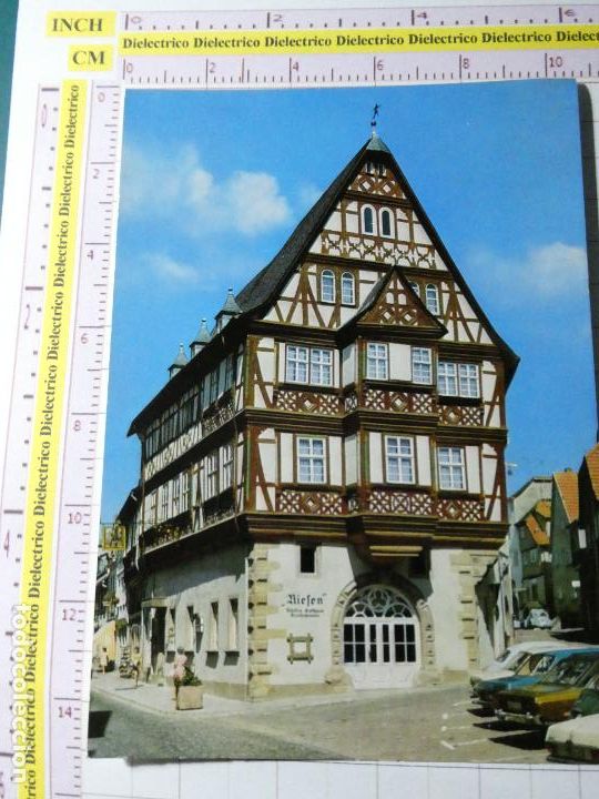 Cartes Postales: POSTAL DE ALEMANIA. MILTENBERG AM MAIN HOTEL RIESEN. 704