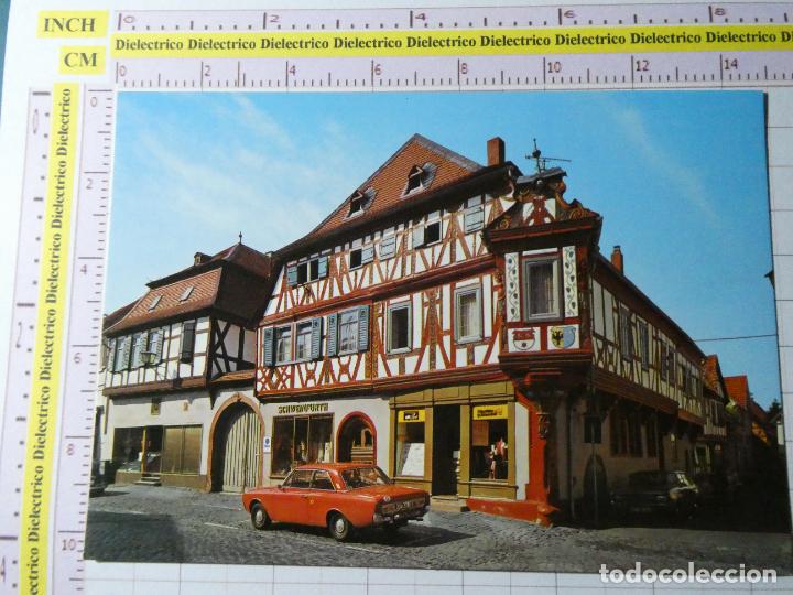 Postais: POSTAL DE ALEMANIA. SEKIGENSTADT AM MAIN EINHARDHAUS COCHES. 708