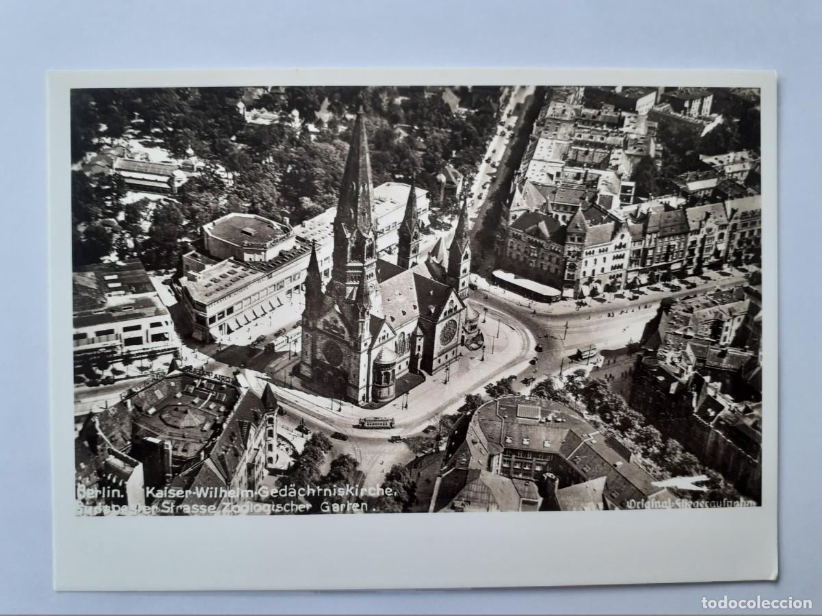 Postais: POSTAL - ALEMANIA BERLIN IGLESIA CONMEMORATIVA A KAISER WILHELM - REPRODUCCI&Oacute;N - S/C