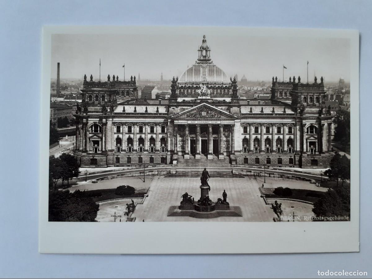 Postais: POSTAL - ALEMANIA BERLIN EDIFICIO REICHSTAB - REPRODUCCI&Oacute;N - S/C