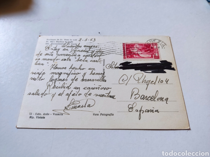 Postales: Postal Venecia - Foto 2