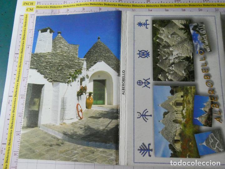 Postkarten: 9 POSTALES DE ITALIA. LIBRITO ACORDE&Oacute;N DE ALBORELLO. 92