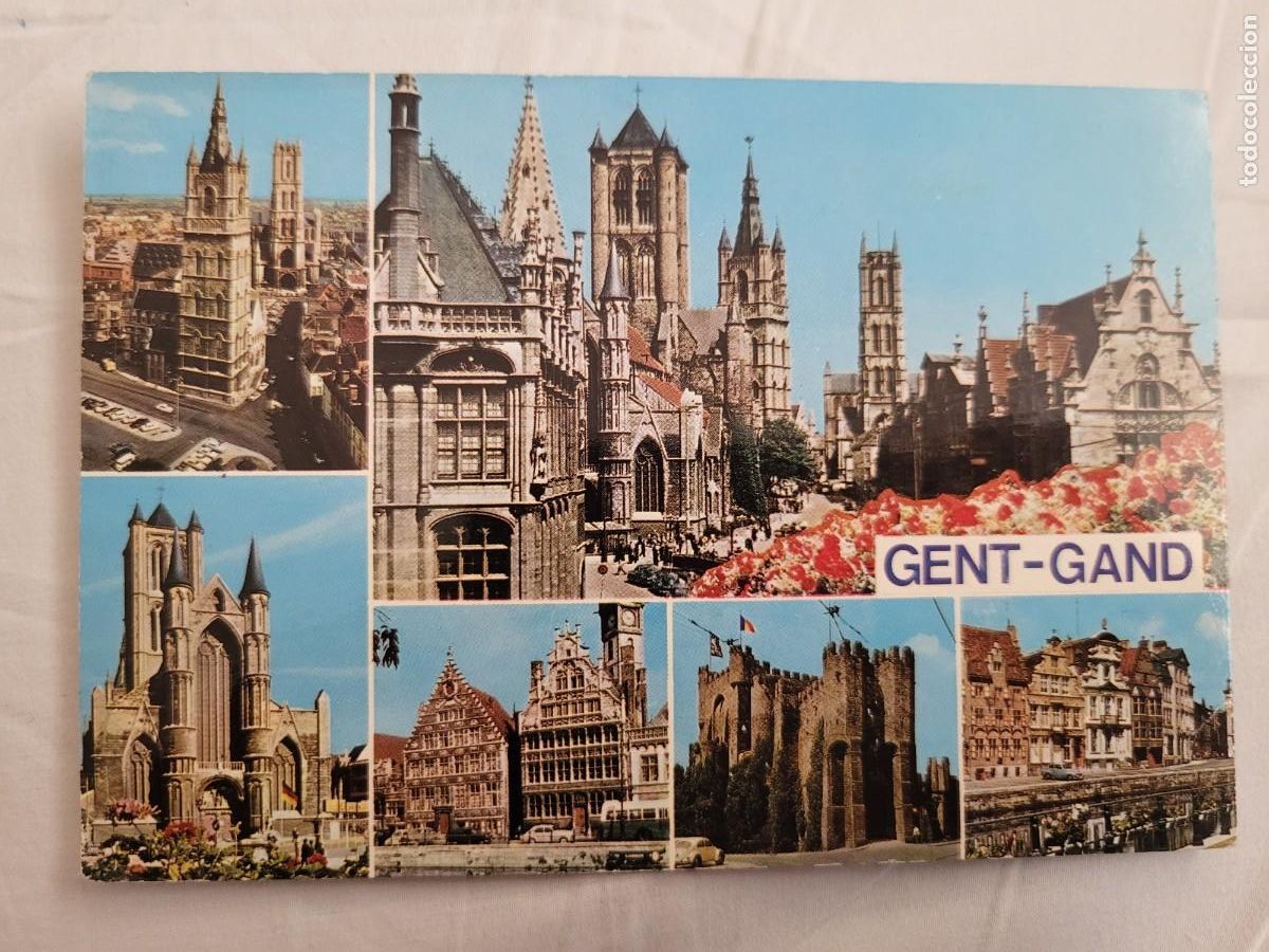 Postales: POSTAL GANTES BRUSELAS - Foto 1