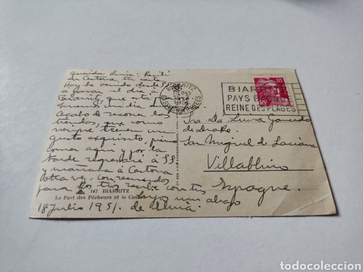Postales: Postal Biarritz - Foto 2