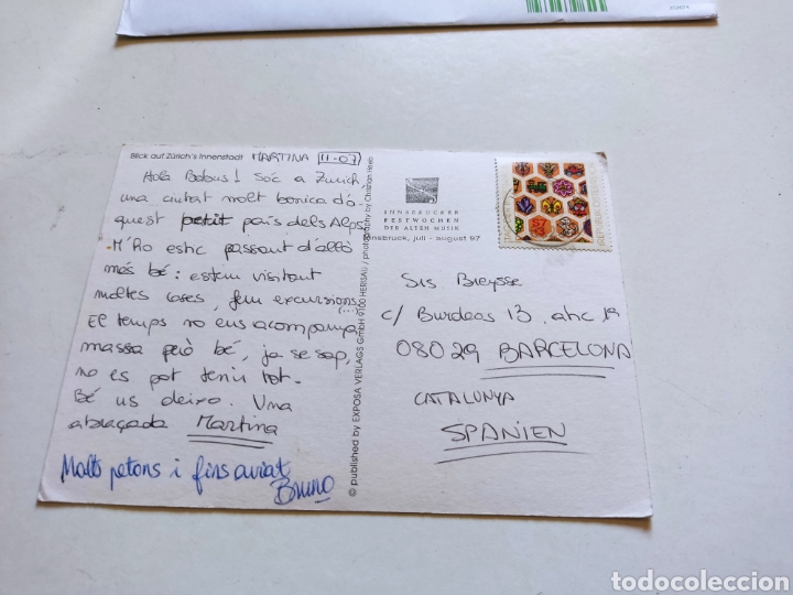 Postales: Postal Zurich - Foto 2