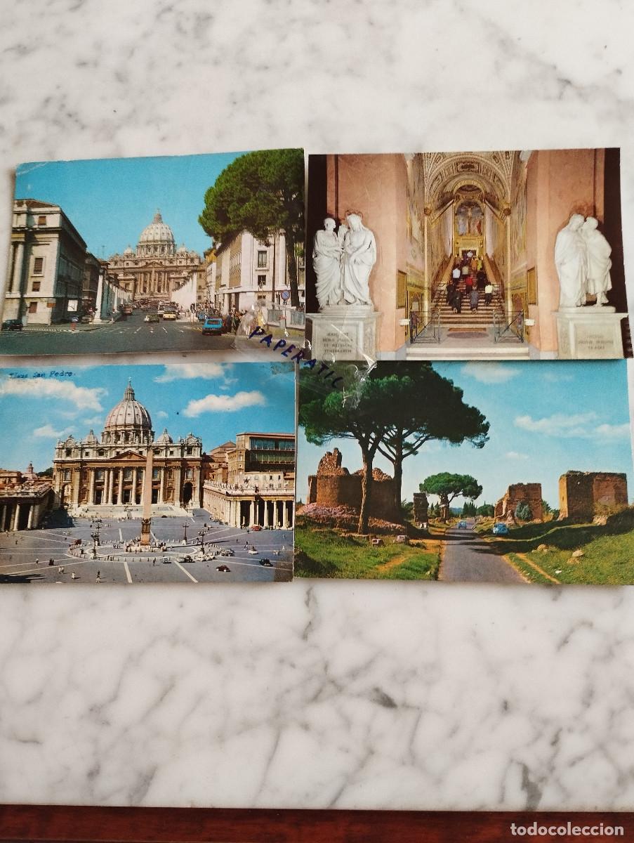 Postales: 4 POSTALES - ITALIA - ROMA - Foto 1