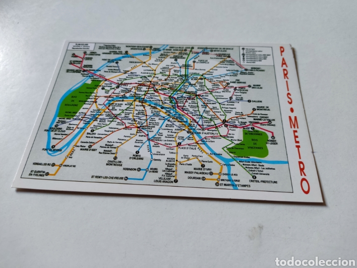 Postales: Postal Paris Metro - Foto 1