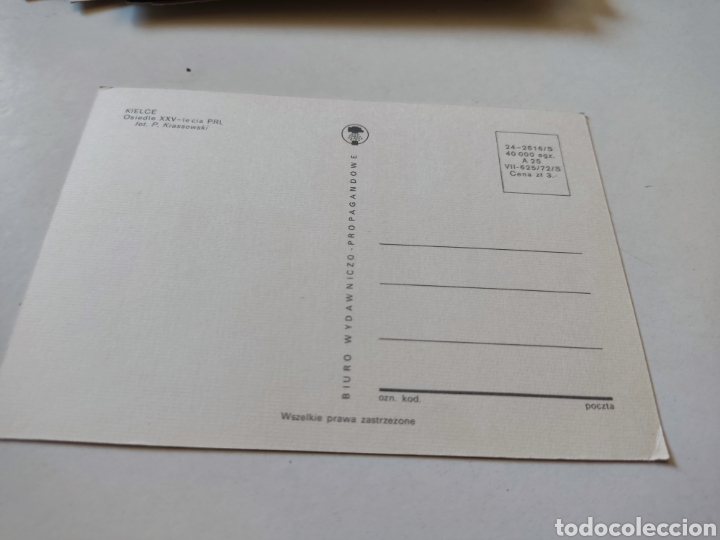 Postales: Postal Kielce - Foto 2
