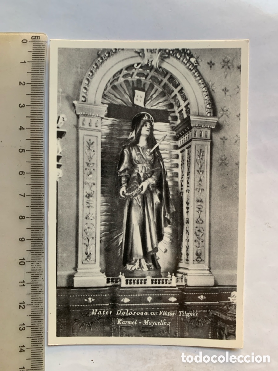 Postais: POSTAL. KARMEL - MAYERLING. AUSTRIA. MATER DOLOROSA. VIKTOR TILGNER.
