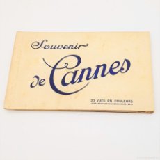 Postales: ALBÚN DE POSTALES CON 20 VISTAS DE CANNES. FRANCIA 1900 - 1920