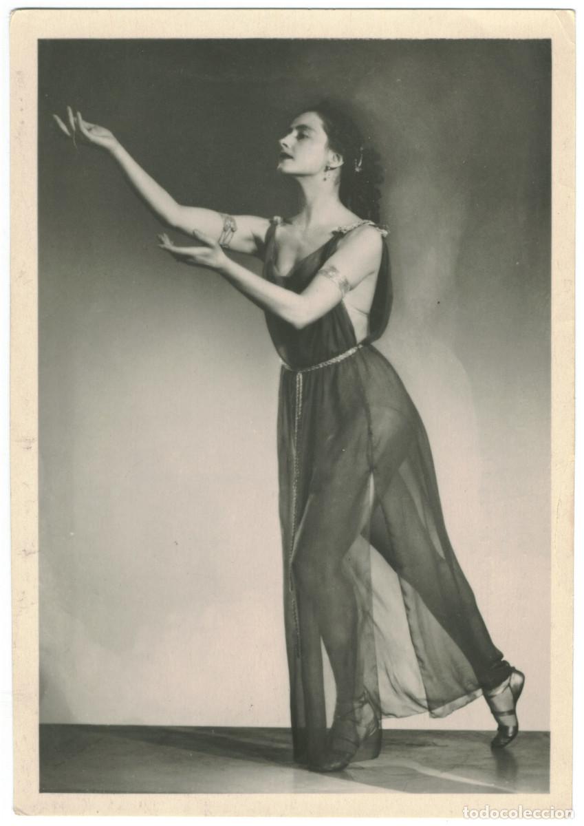 Postkarten: N. A. Petrova_Lenfotojudozhnik. Photo M. Gershmana [postal ballet ruso]