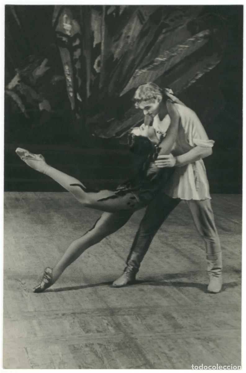 Postales: N. Timofeeva & V. Vasilev in 'Skaz o Kamennom Tsvetke'_Izogiz. Photo B. Borisov [postal ballet ruso]