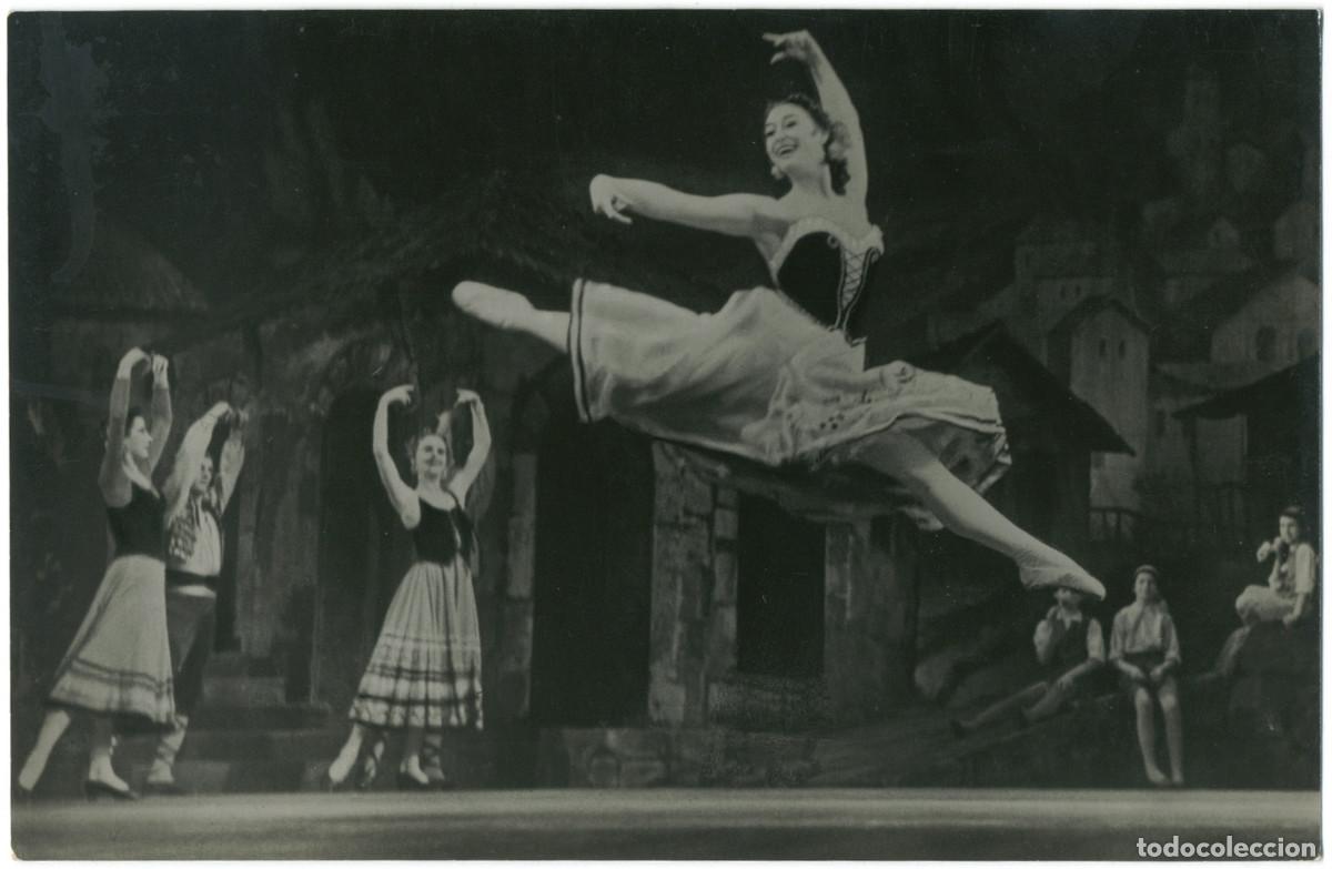 Postais: M. Plisenskaya in 'Laurensiya'_Izogiz. Photo B. Borisova [postal ballet ruso]