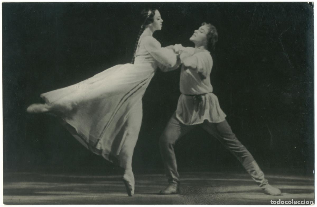 Postais: M. kondrateva & N. Fadeechev in 'Sleeping Beauty'_Izogiz. Photo B. Borisova [postal ballet ruso]