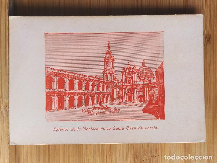 Postales: EXTERIOR DE LA BASILICA DE LA SANTA CASA DE LORETO-REVERSO SIN DIVIDIR-POSTAL ANTIGUA-(105.700)
