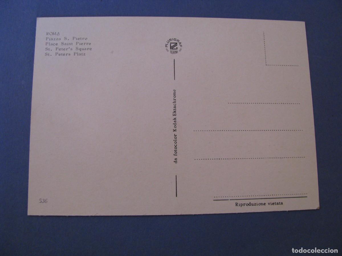 Postales: POSTAL DE ITALIA. ROMA. - Foto 2