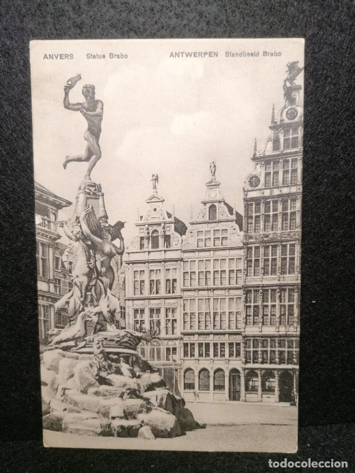 Postales: POSTAL ANVERS BRABO ANTWERPEN - Foto 1