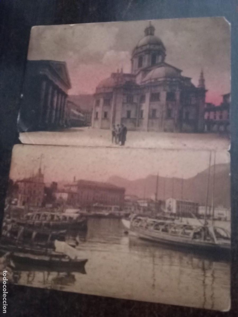 Postkarten: Como, Duomo , Teatro e Porto.