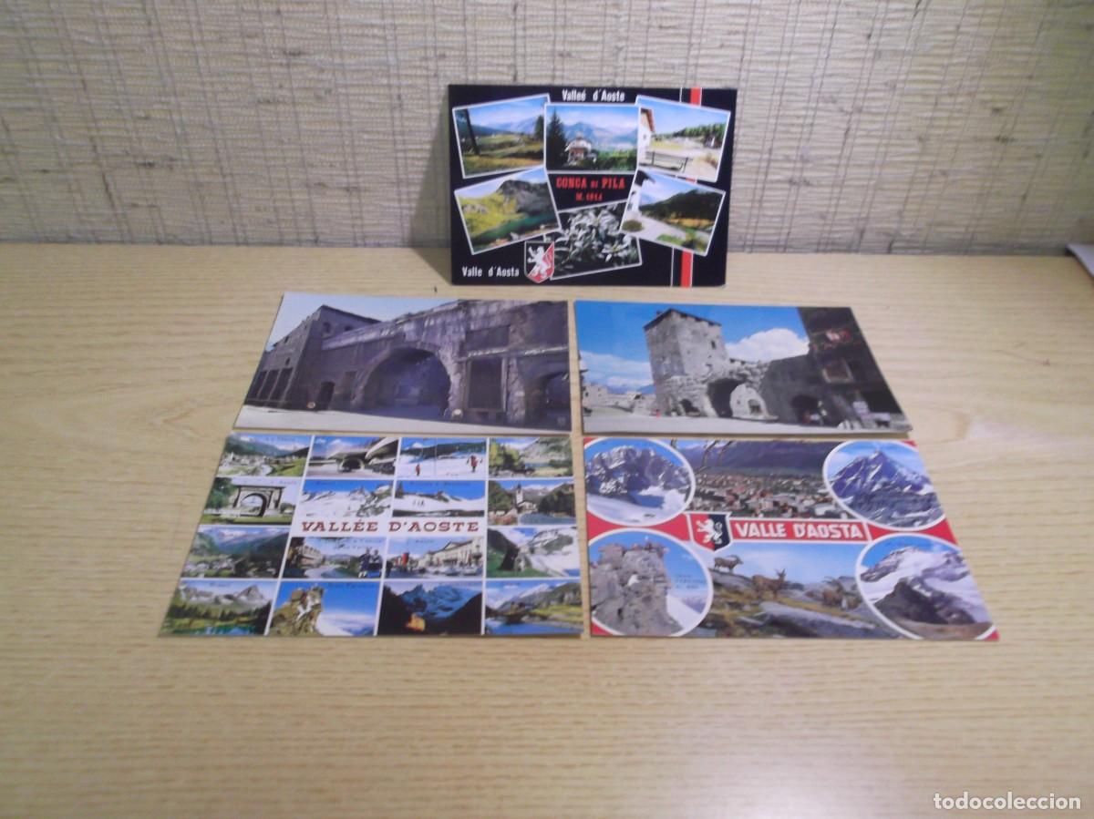 Postales: Lote de cinco postales Vallee dAoste y Quart - Foto 1
