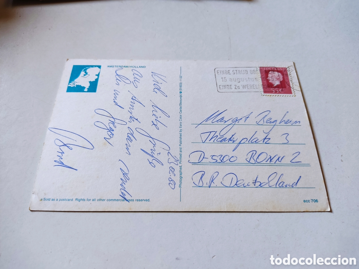 Postales: Postal Amsterdam - Foto 2