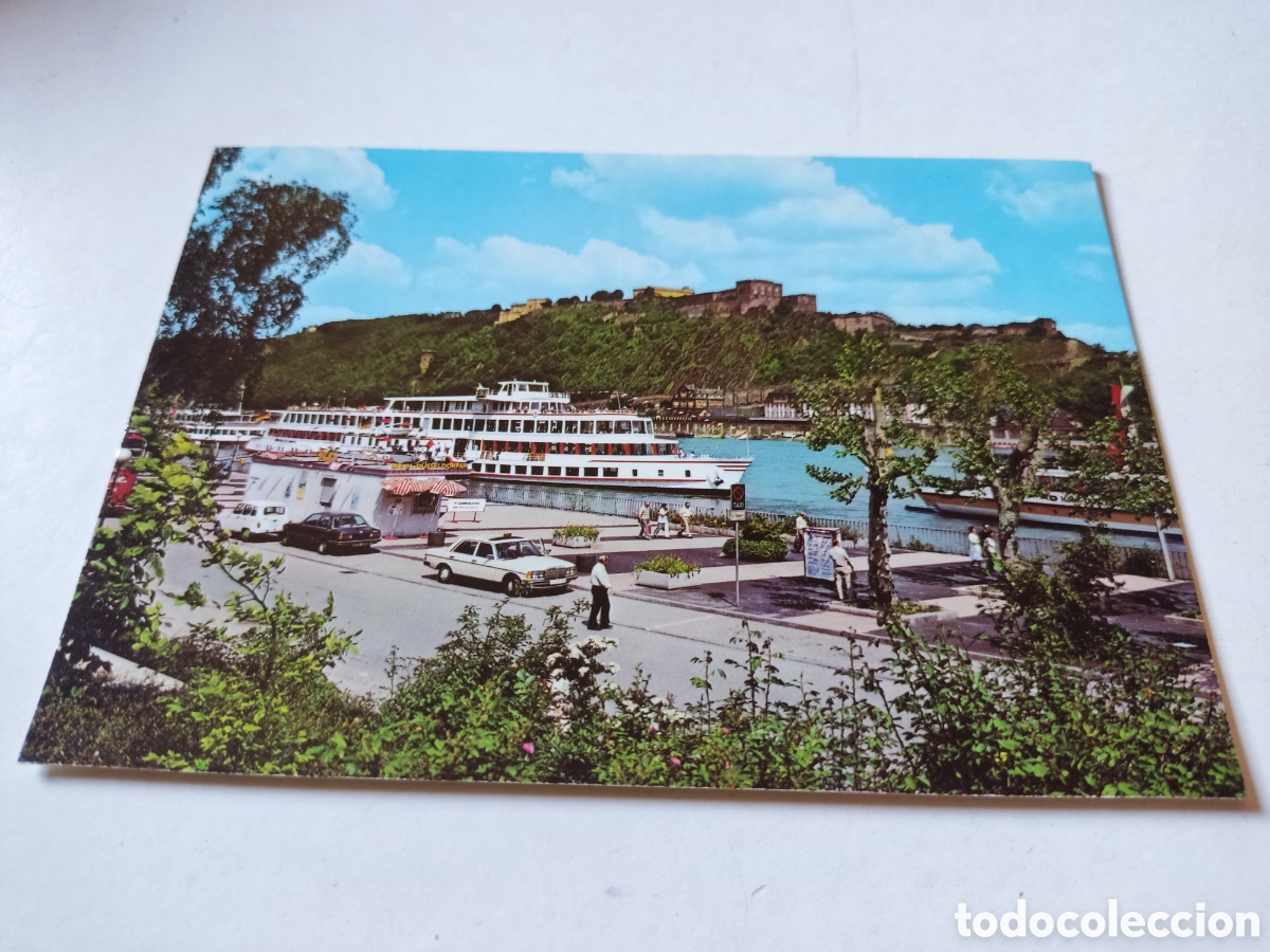 Postales: Postal Koblenz barco - Foto 1