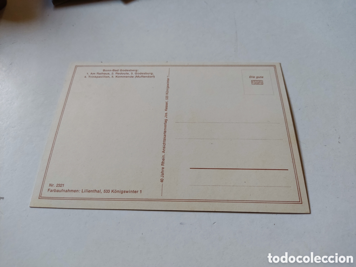 Postales: Postal Bonn Bad Godesberg - Foto 2