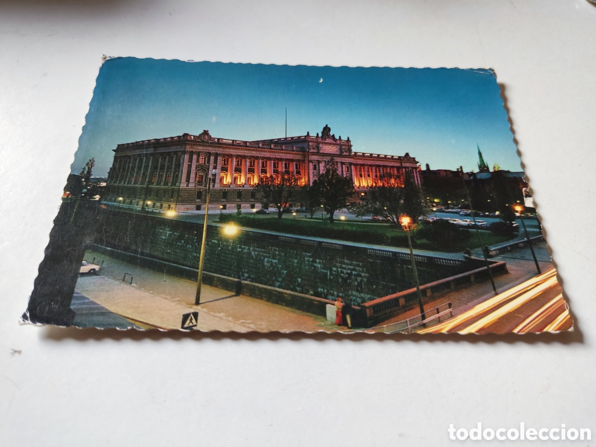 Postales: Postal Parlamento Estocolmo - Foto 1